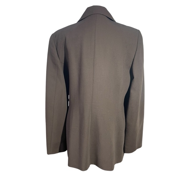 Kors by Michael Kors Women's Double-Breasted Brown Jacket - Picture 3 of 4